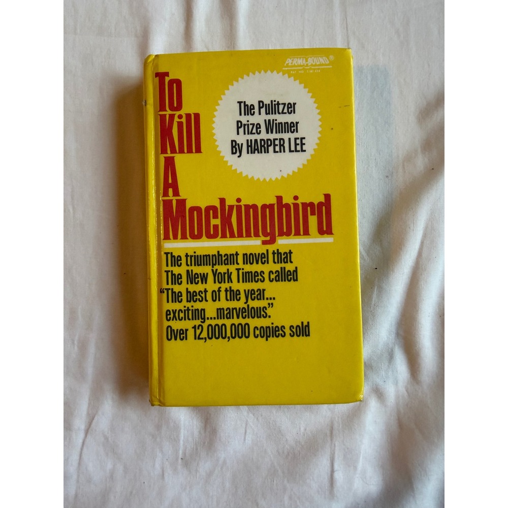 To Kill a Mockingbird Harper Lee Hardcover First Warner Books Printing 1982